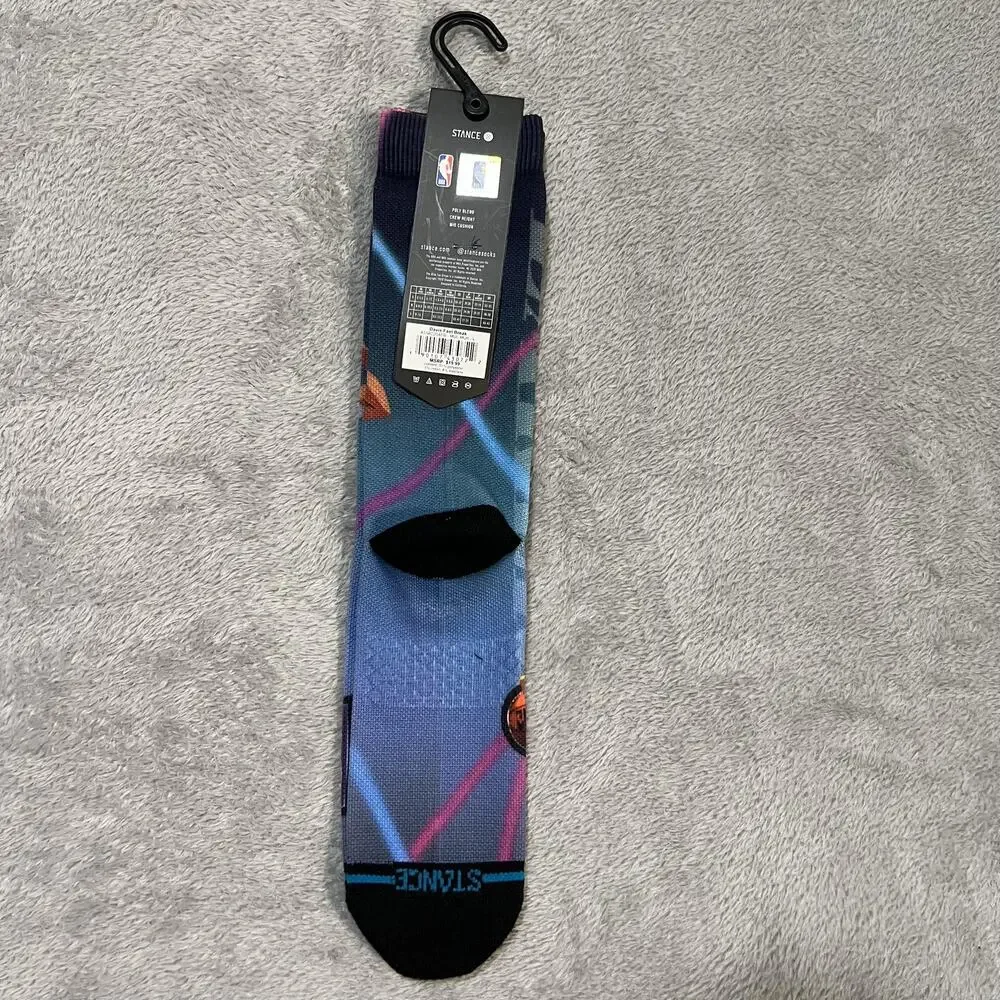 Stance Anthony Davis Socks Mens Large Multicolor NBA Crew Lakers Basketball